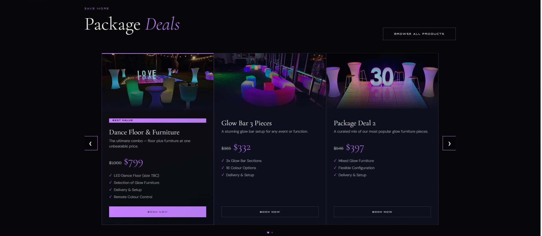 Perth Glow Furniture Hire screenshot 3